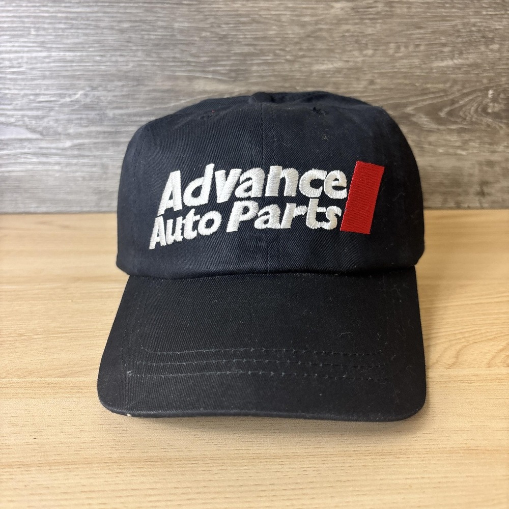 Advance Auto Parts Hat Cap Snap Back Black Havoline Mens Racing Auto Part Car